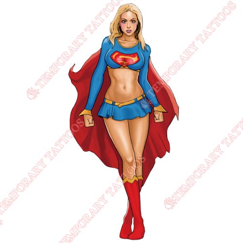 Supergirl Customize Temporary Tattoos Stickers NO.276